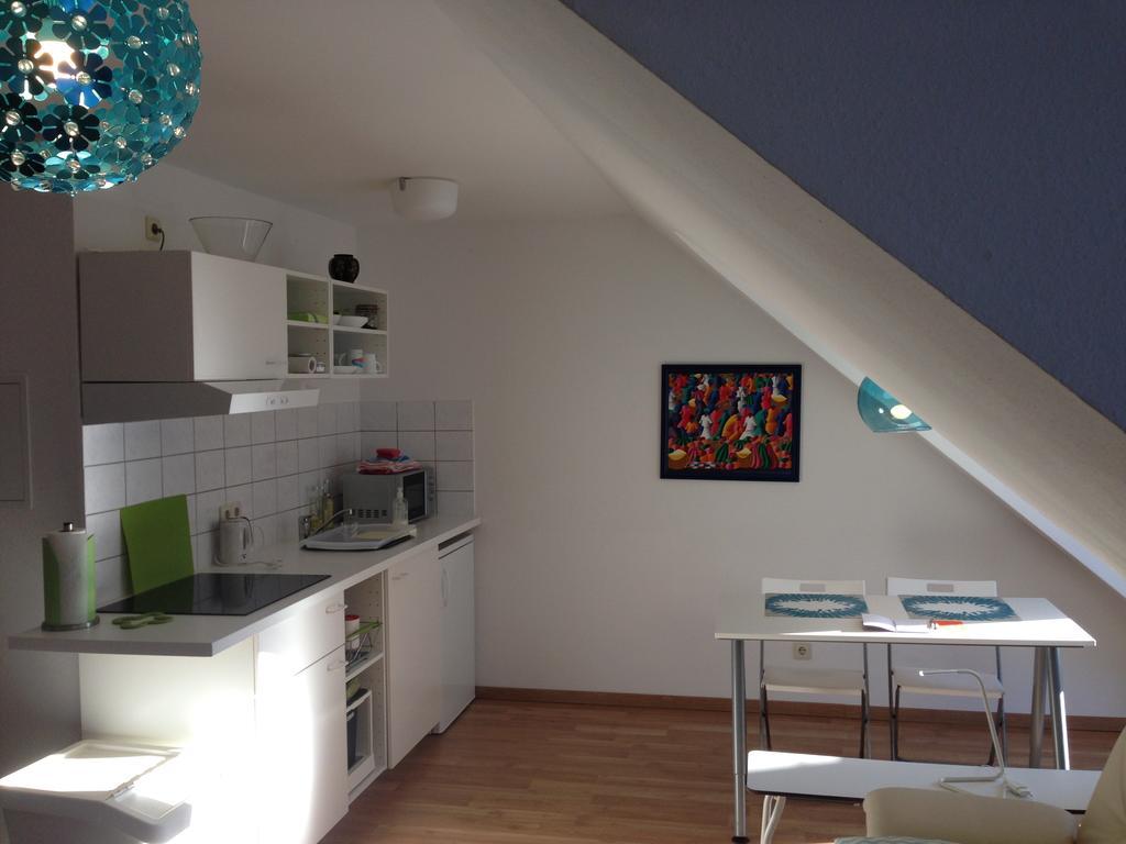 Studio Ochsenfurt Mit Sonnigem Balkon Екстер'єр фото
